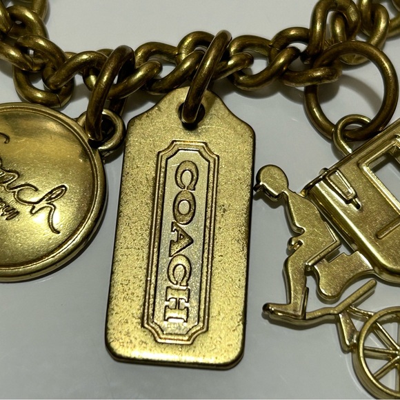 Coach Vintage Horse and Carriage Chain Charm - Picture 8 of 8